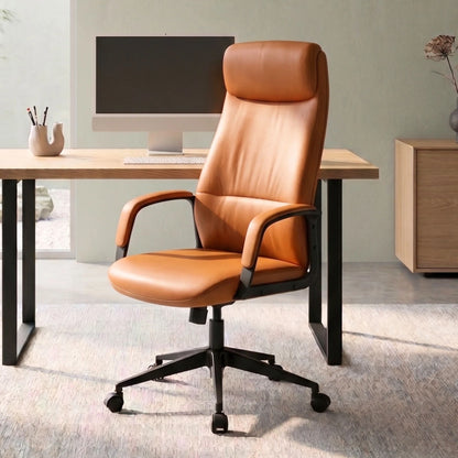 Silla oficina marrón Lumexa 2 posiciones