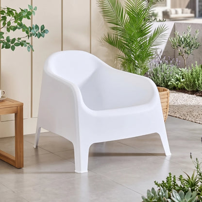 Silla jardin Skarpo color blanco