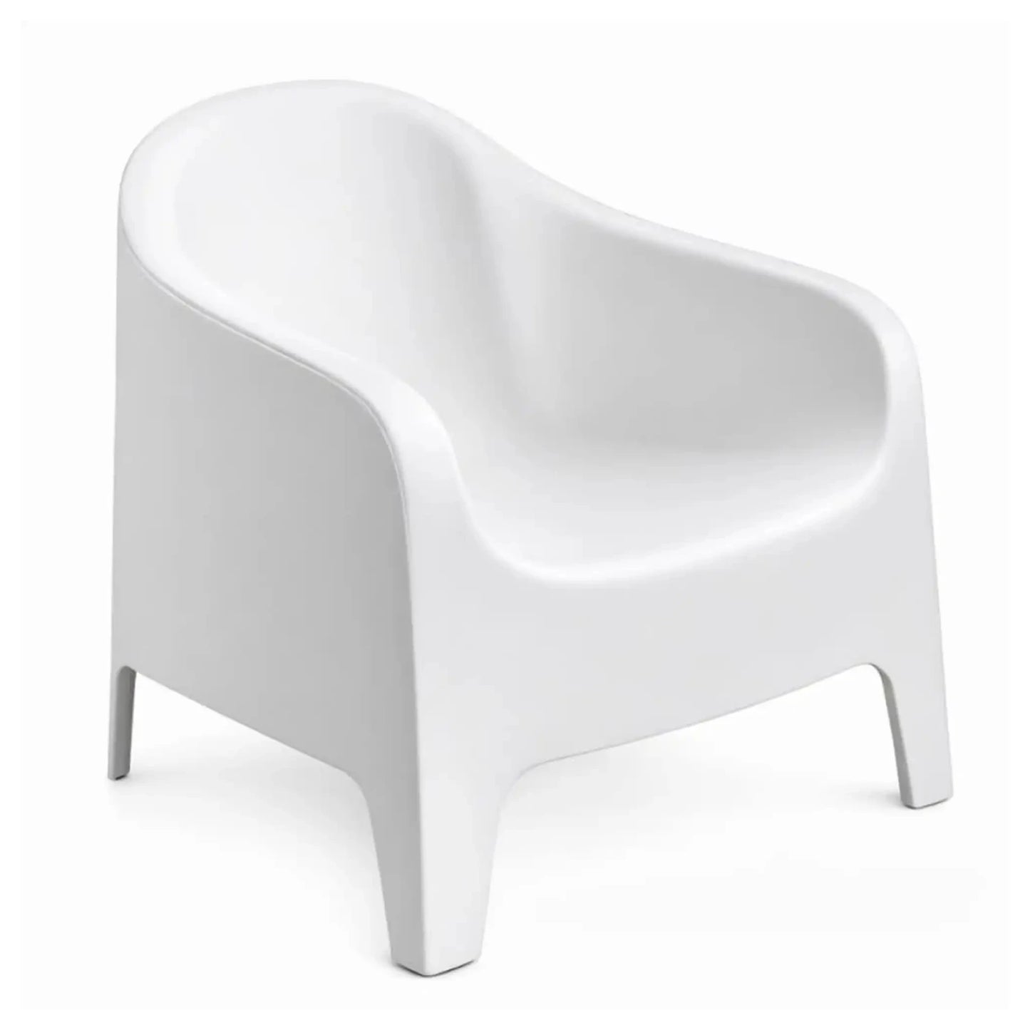 Silla jardin Skarpo color blanco