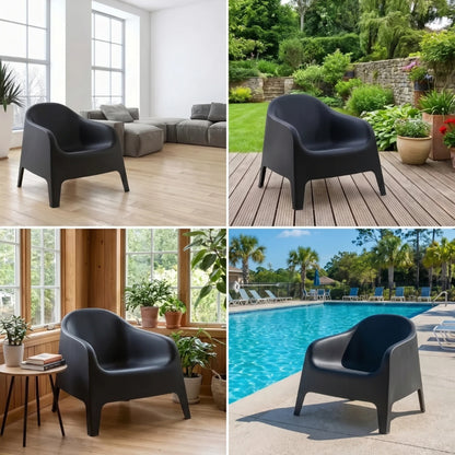 Silla jardin skarpo color negro