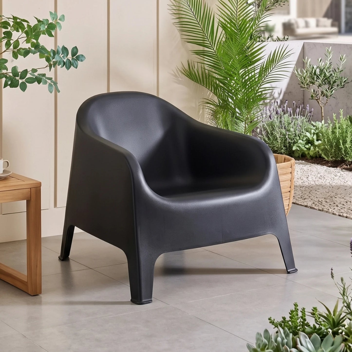 Silla jardin skarpo color negro